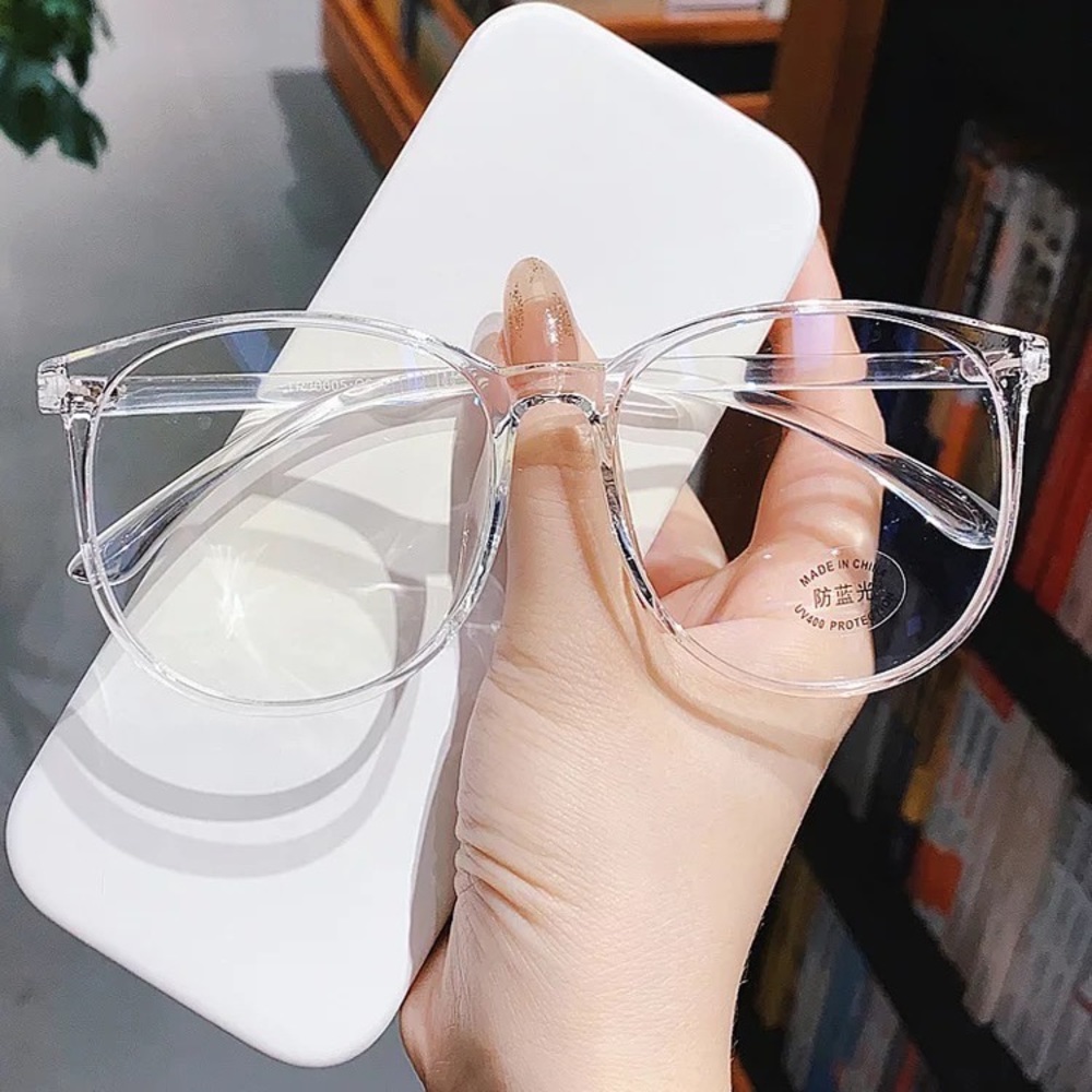 NEW! Geeky Fashion Glasses-Clear
